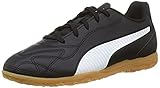PUMA Monarch II IT Jr Fussballschuh, Black White, 33 EU