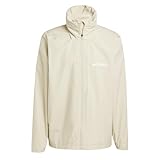 adidas Herren Terrex Multi Essentials 2 Layer Rain Jacket, savannah, L