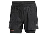 adidas Men's Adi365 H.Koumori Running 2-In-1 Shorts Black 2XL 13 cm