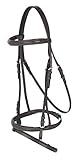 Kerbl 321179 Trensenzaum, Leder Kaltblut braun