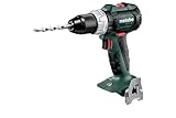 Metabo Akku Bohrschrauber SB 18 LT BL (ohne Akku, mit metaBox 145, 18 V, mit Licht, Drehmoment 0,7-8 Nm, Bohrfutterspannweite 1,5 – 13 mm, Akkuschrauber mit Schnellwechselbithalter) 602316800