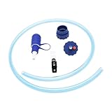 Rukjmqi Wasserflasche Trinkschlauch 1m - Trinkschlauch Für Outdoor-Aktivitäten, Wassersystem Für Standardflaschen, Tragbares Hydrationssystem Für Wanderrucksack, Fahrradfahren, Trekking Und Reisen