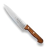LOOXIS Personalisiertes Kochmesser mit Namen graviert – Made in Germany, Buchenholz-Griff, 20 cm Klinge, rostfrei, Spezialstahl – extra scharfes Schneidemesser, Küchenmesser, Chefmesser - Motiv 9