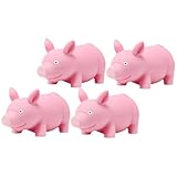 JUMPLAWN 4 Stück Teiliges Pig Squeeze Toy Niedliches Rosa Schwein Stressspielzeug Elastisches Antistress partyspielzeug für Kreatives Dekompressionsspielzeug Geschenk für Mädchen und