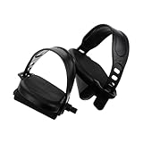 MOBUTOFU 1 Set Heimtrainer Pedale Heimtrainer Für Zuhause Fahrradzubehör Fahrradzubehör Heim Fahrradpedale Pedal Für Heimtrainer Indoor Fahrradpedal Barfuß Fahrradpedale Schwarz Pp