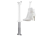 Toliya Faltbare Schuhverbreiterung, Schuhdehner für Stiefel, Stiefelspanner für Herren und Damen, verstellbarer Schuhspanner für hohe Stiefel, Schuhformer, weiß, Refer to description
