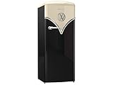 Gorenje OBRB153BK Retro Collection Standkühlschrank Schwarz Retro
