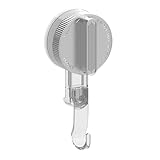 Saugnapf Handtuchhaken - Badezimmer Saugnapfhaken Wandmontage - Stabiler abnehmbarer Badezimmerhaken Ohne Schaden, Handtuchhaken Für Fliesen, Spiegel, Küche Und Hausorganisation