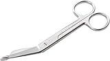 REMOS Verbandschere Edelstahl rostfrei - [14.5cm mittel] - Hochwertig verarbeitet - präziser Schnitt