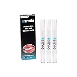 EASY SMILE – Professionelle Zahnaufhellungs-Nachfüllung – 3 Aufhellungsgele – Schnelle und effektive Zahnaufhellung, entfernt tiefe Verfärbungen – Zahnschmelzsicher (NACHFÜLL-GEL (3 Stifte))