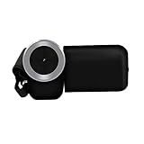 Whyzsjnclg Camcorder Videokamera Digital Mini 4X Digital Zoom 1080p 2.4in TFT LCD -Bildschirm Handheld Leichter schwarzer Camcorder