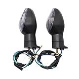 MLTLKPPVNG Blinker Motorrad Kompatibel Mit Honda Für CBR1000RR CBR600RR CBR600F FAZE250 Motorrad-Rückblinker-Kontrollleuchte Rücklicht(Smoked)
