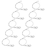 Whltzf Bühnenbeleuchtungs Sicherheitskabel Set 5 Stück/10 Stück Edelstahldraht Für Die Sichere Von Party Licht Bühnenausrüstung Sicherheit