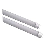 DIKAMAN LED-Maislicht 3PCS LED-Lampe 10 W-Leuchtstoffröhre T8 2835SMD Länge 60cm T8 Führten für gewerbliche Industrie-Hochregalleuchte(3000K(Warm White),White)