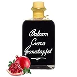 Geniess-Bar! Balsamico Creme Granatapfel (0,5 Liter) - Premium Crema di Aceto Balsamico di Modena IGP mit 3% Säure