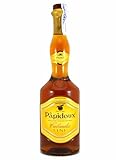 Papidoux Fine Calvados - aus Äpfel der Normandie (1 x 0,7l) - über drei Jahre gereift mit mildem, harmonischem Geschmack