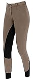Covalliero Reithose Economic, Vollbesatz Damenreithose, Braun, 38