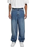 Urban Classics Herren 90‘s Jeans, middeepblue, 36