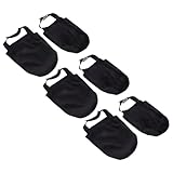 CORHAD 3 Paare Bowling Schuh Überzieher mit Elastischem Band rutschfeste Gleitschutz-Sohlen Einheitsgröße für Herren Damen Indoor Anti-reibung Abdeckungen für Sport Bowling Training