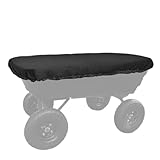 Trolleyabdeckung für den Außenbereich – Polyestergewebe, 55 x 37 Zoll, wasserdicht und staubdicht, UV-beständige Barriere, Zubehör für Gartenwagen | Für den Gartenwagen