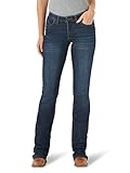 Wrangler Damen Willow Mid Rise Boot Cut Ultimate Riding Jeans, Lovette, 17W x 34L