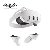 Meta Quest 3 512 GB – Die leistungsstärkste Quest – Ultimative Erlebnisse in Mixed Reality – Mit Batman: Arkham Shadow und 3-monatigem Meta Quest+ Probeabo