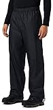 KOUDYEN Herren Regenhose Fahrrad Wasserdicht Wanderhose Atmungsaktiv Winddicht Outdoorhose YK5415M-Black-XL