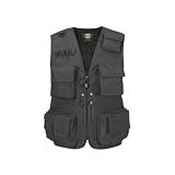 Hbufnha Anglerweste Outdoor Arbeitswesten Unisex Jagd Reise Fotografie Safari Weste mit Multi Taschen, 2#grau, X-Large