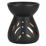 Aromatherapie-Brenner aus Keramik mit Teelichthalter, Löffel, ätherisches Öl, Wärmer für Zuhause, Büro und Studio, Raumdüfte