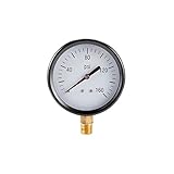 Qinghengyong Analoger Zeiger Druckmesser Haushalt Industrielles hydraulisches Rundskala Luft Öl Flüssigkeitsmesser Barometer, das Teile ersetzt