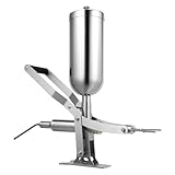 Manuelle Churros Füllmaschine, 5 Liter Füllmaschine aus Edelstahl, Donut Füllmaschine für Professionelle Nutzung für Marmelade, Sahne, Schokolade