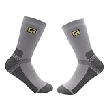 Fenteer Eiskunstlaufsocken, Kniehohe Strumpfhosen, atmungsaktiv für Schlittschuhe für, Skisocken, bequem für Sportler, Schüler, Geschenk, S, White