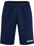hummel Herren Hmlmover Cotton Bermuda Shorts, Marine, S EU
