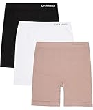 Channo Anti-Reibungs-Hose aus Baumwolle, leichte Haltung, weich, elastisch, Packung mit 3, Sortiert, M