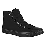 Elara Unisex Sneaker Totalschwarz-43