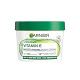 Garnier Nährende Körperpflege für trockene Haut, Body Butter mit Avocado und Omega 6, Für bis zu 48 Stunden Feuchtigkeit, Body Superfood, 1 x 380 ml