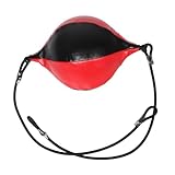 Kisangel Box-Speed-Ball Boxtraining Reflexball Boxgeschwindigkeitsball Boxen Reaktionsball Boxsack mit Aufhängung Punchball Doppelendbeutel Boxen Schlaggeschwindigkeitsball Boxbedarf