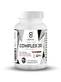 Stoffwechsel Complex Vegan | Gewichtsreduktion 20-in-1 | Keto Diät + Bitterorangen, Cranberry, Guaranapulver, Grüntee - Premium Qualität