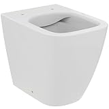 Ideal Standard - i.life S Stand-WC RimLS+ Kompakt mit einer geringer Tiefe von nur 48 cm, Sitz separat zu erwerben. Weiß