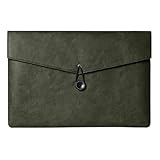 HaruYo 11/11.6/12/13/13.3/14/15.6 Zoll Laptop Sleeve Laptophülle, Laptoptasche, Wasserdicht, Stoßfest, Kratzfest, Eleganz, für MacBook/Surface Book/ThinkPad/Acer/Asus/Dell/HP [11-14 Zoll ] Grün