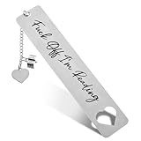 Tyqour Metall Lustige Lesezeichen Lustig Geschenke für Buchliebhaber Frauen Beste Freundin Geburtstagsgeschenk Funny Bookmark für Leseratten lehrerin Freundschaft Geschenke Lesen Bücher Buch Zubehör