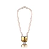 CHEVUE ZeZhen Innenlampen 10pcs. AC220V 4W. ST64 Birne 220V E27 2700K LED Kunststoff weiche filament glühbirne home lampe glühlampe beleuchtung urlaub dekor