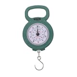TENDYCOCO 5 Stück Tragbare Federwaage Gewichtswaage Reisewaage Gemüsewaage Obstwaage Handwaage Mechanische Küchenwaage Kranwaage Gepäckwaage Handwaage Metall