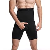 Elastische Bauchkontrollshorts für Männer Hüftverstärker Shapewear - Unterhosen mit hoher Taille im Bauchgürtel - Oberschenkelabnehmen VIROYA