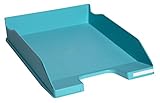 Exacompta 11367D Premium Briefablage Combo Midi DIN A4. Idealer Briefkorb für Ihre Organisation. Robuster und stapelbarer Ablagekorb Blauen Engel zertifiziert Forever Young Türkis