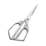 Küchenschere, multifunktionale Edelstahl-Aluminiumgriff-Haushaltsschere for Schneiden von Hühner- und Fischscheren