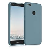 kwmobile Hülle kompatibel mit Huawei P10 Lite Hülle - weiches TPU Silikon Case - Cover geeignet für kabelloses Laden - Arctic Night