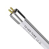 IHYCTV LED Röhre T5, 517mm, 7W LED Röhre für EVG HF L T5 13W mit G5 Sockel, 910lm, 4000K, 840, Kaltweißes Licht, Leuchtstoffröhre durch LED Ersetzen, 140 Grad, Einfache Installation, 1 Stück