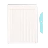 Craftelier - Komplettes Set zum Markieren und Schneiden verschiedener Papiere + türkischer Faltmaschine + Anleitung zur Herstellung von Umschlägen | für Scrapbooking und andere Bastelarbeiten