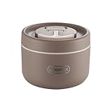 Lebensmittelbehälter aus Edelstahl – Mittagessen, auslaufsicher, Aufbewahrung von Mahlzeiten, isolierter Vakuumbehälter 650 ml | Tragbare Lösung für lange Temperaturen, Reisen, Büro